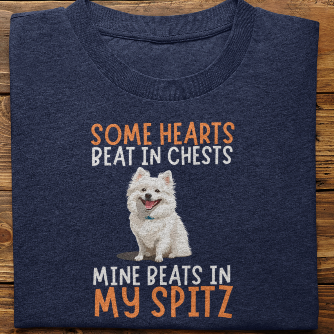 Spitz : Some Hearts Beat In Chests Tshirt Unisex