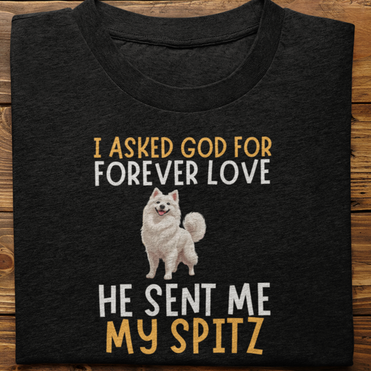 Spitz : I asked God for Forever love Tshirt Unisex
