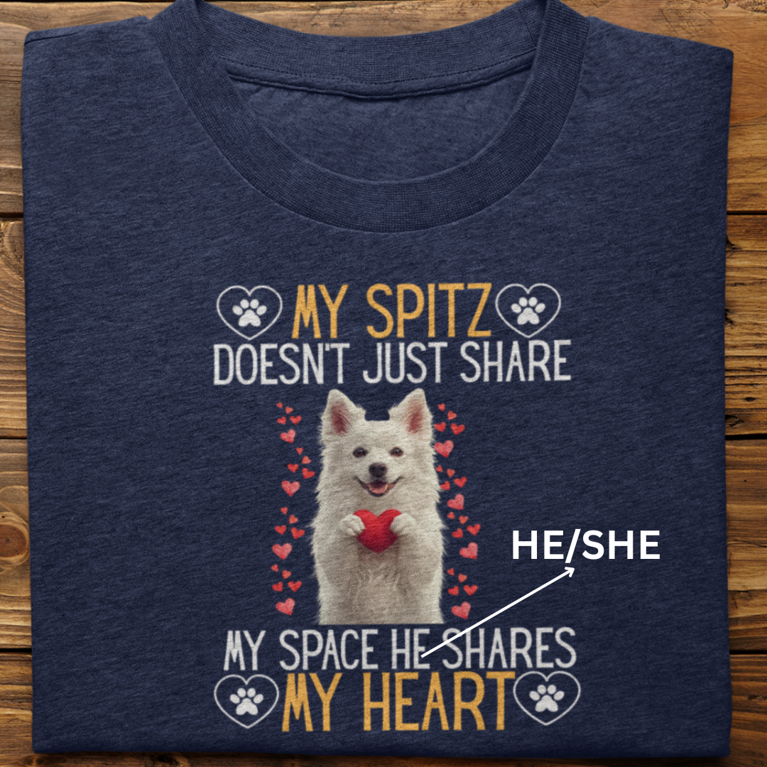 Spitz : Shares My Heart Tshirt Unisex
