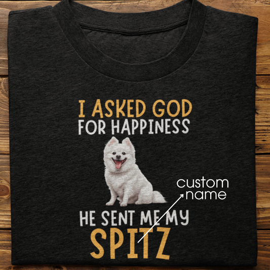 Spitz : I Asked God For Happiness Tshirt Unisex