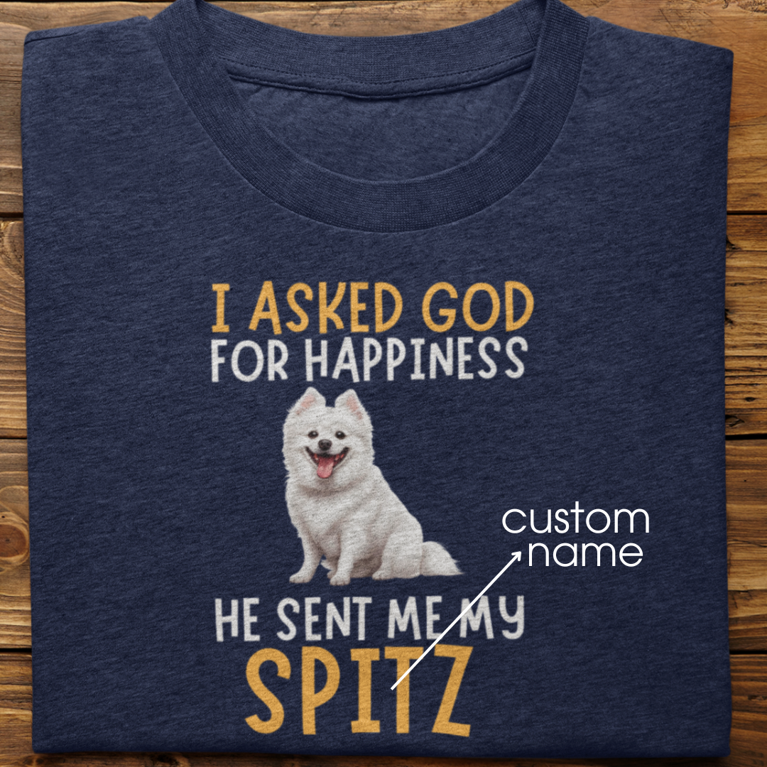 Spitz : I Asked God For Happiness Tshirt Unisex