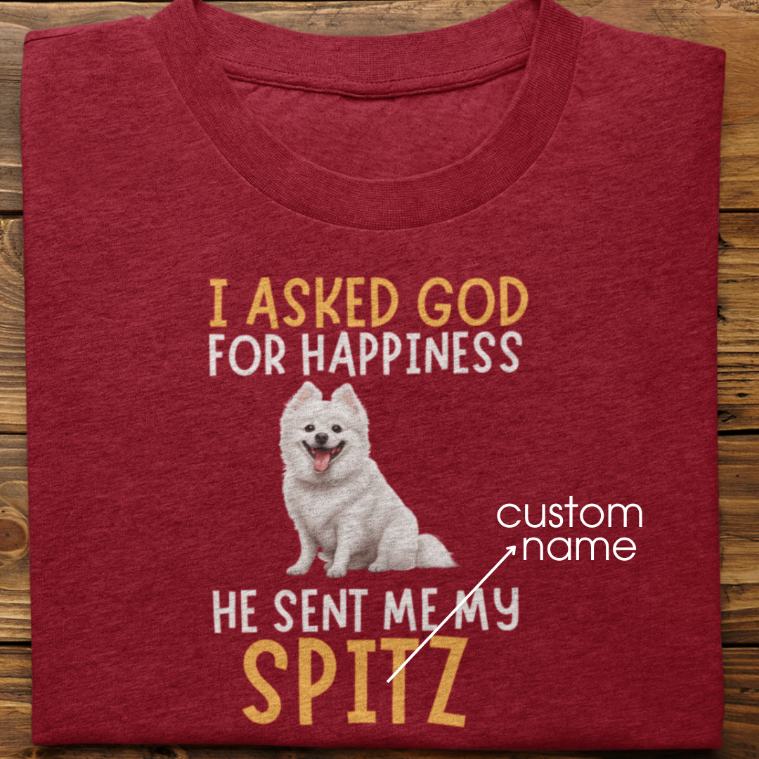 Spitz : I Asked God For Happiness Tshirt Unisex