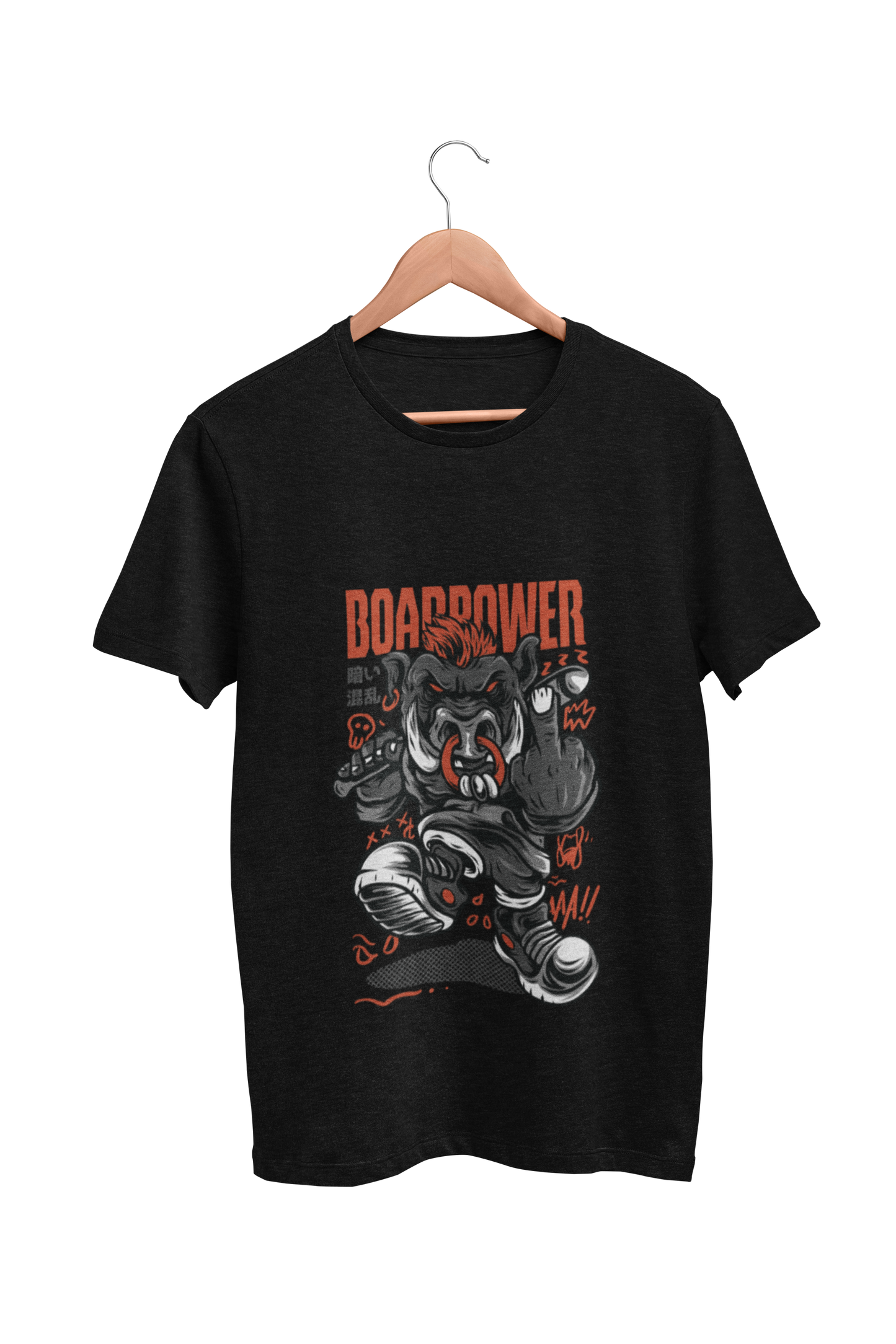 StreetWear : Boarpower T-shirt