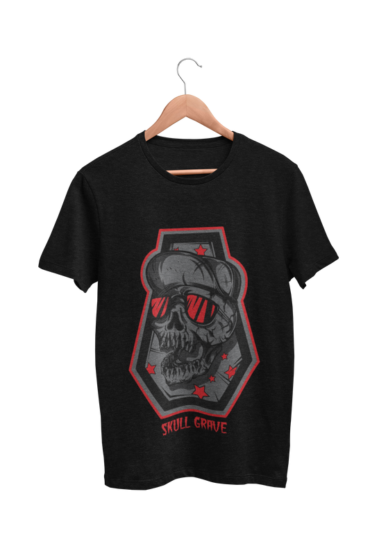 Streetwear : SKull Grave T-shirt