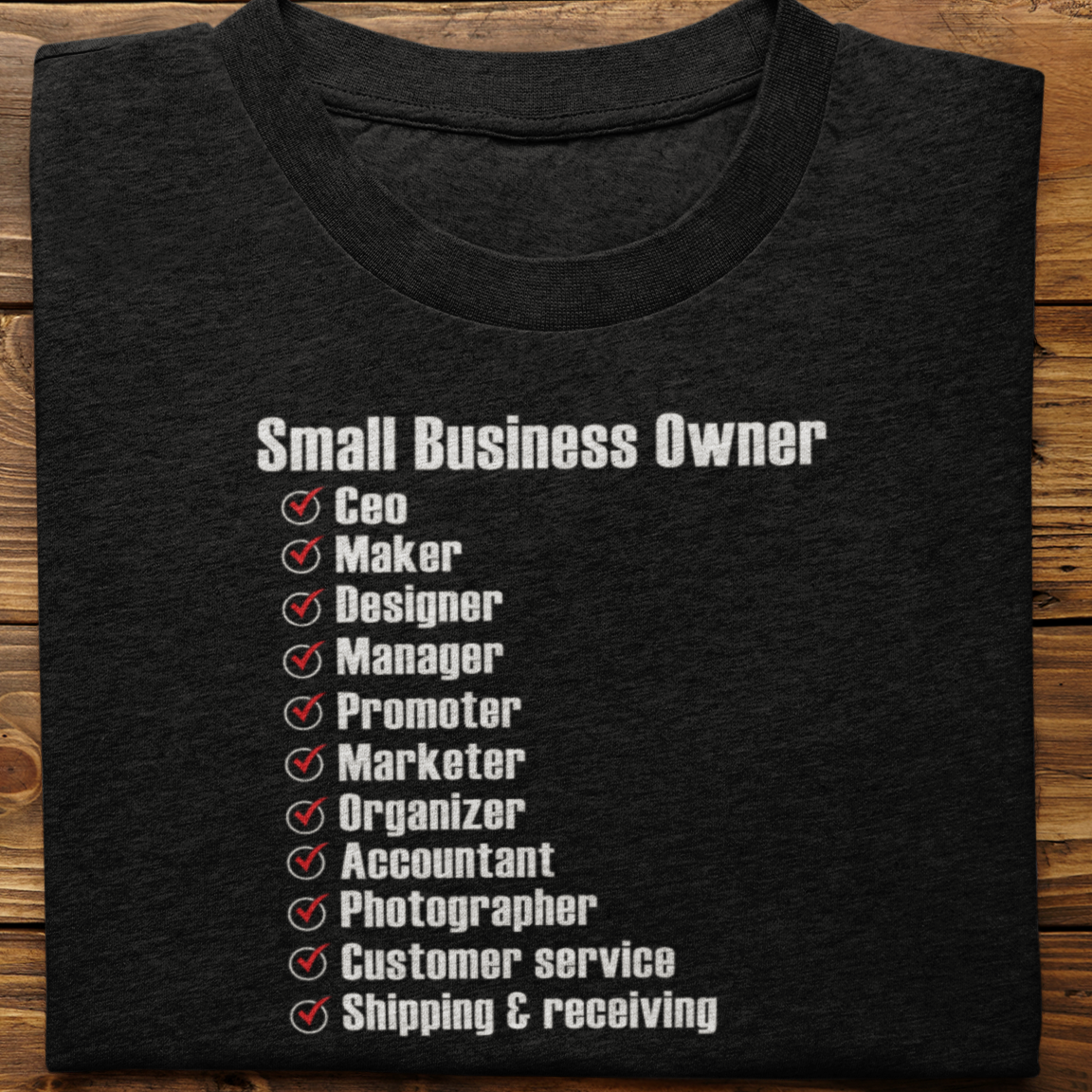 Entrepreneur : Small Business Owner Tshirt