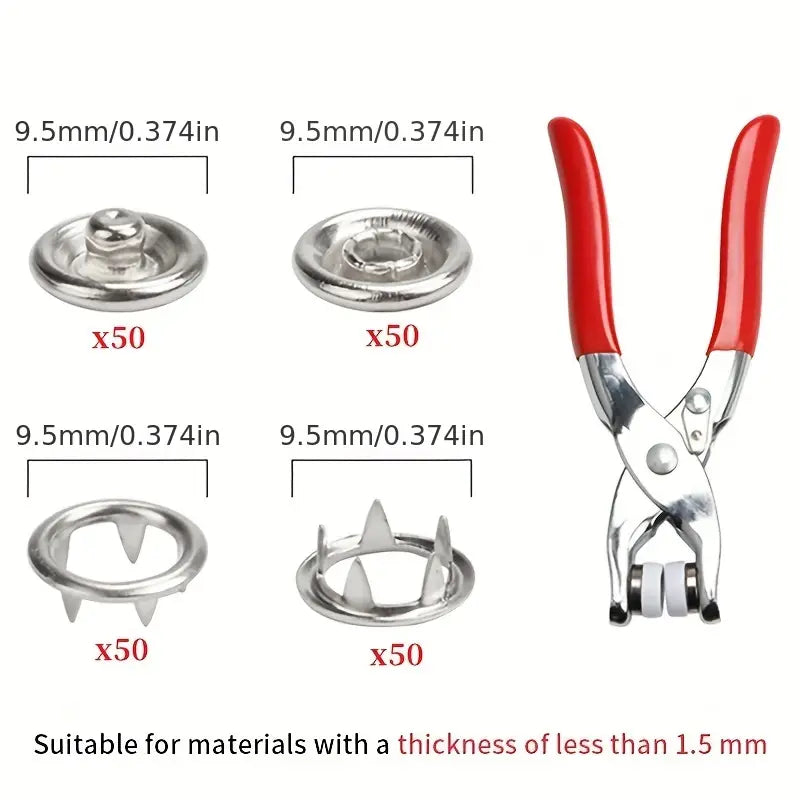 Premium Stud Kit WIth 100 Sets
