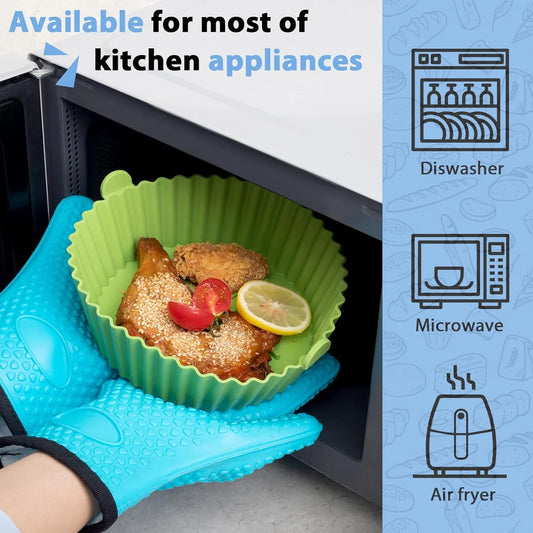 Microwave & Air Fryer Silicone Baking Tray(Buy 1 Get 1 FREE)