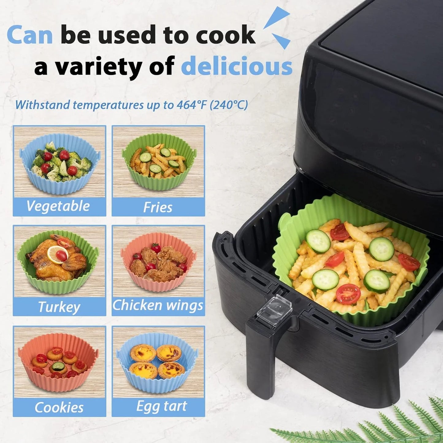Microwave & Air Fryer Silicone Baking Tray(Buy 1 Get 1 FREE)