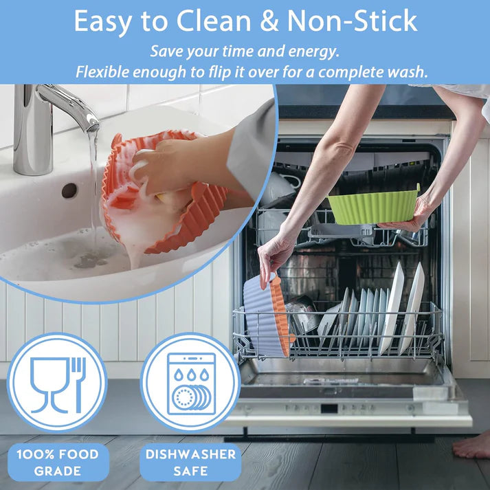 Microwave & Air Fryer Silicone Baking Tray(Buy 1 Get 1 FREE)