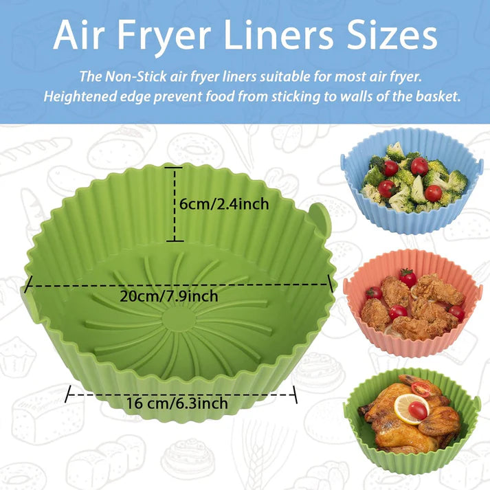 Microwave & Air Fryer Silicone Baking Tray(Buy 1 Get 1 FREE)