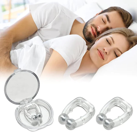 Portable Anti Snoring Nose Clip for Men and Women (Buy 1 get 1 Free)